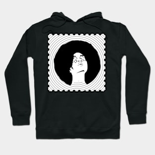 GIRL BLACK AND WHITE Hoodie